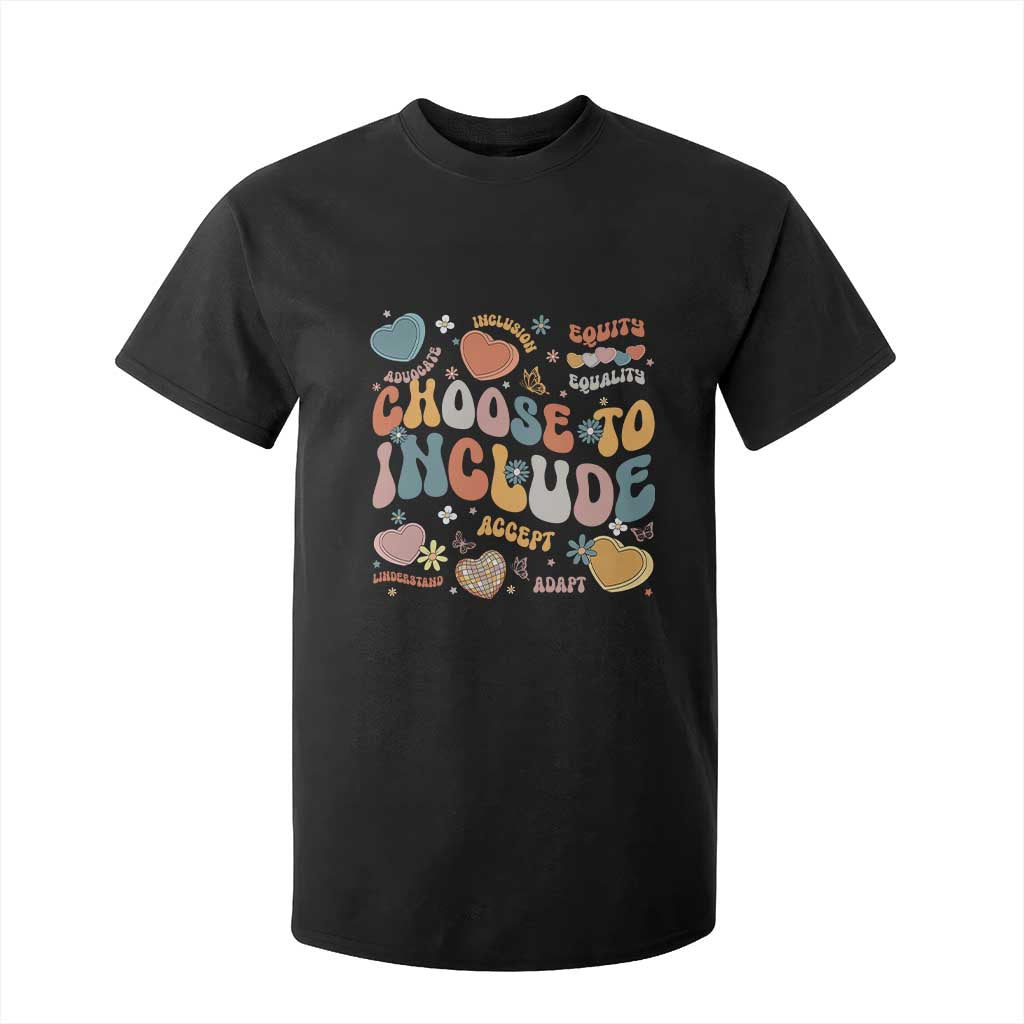 Autism Acceptance T Shirt For Kid Choose To Include Inclusion Matters