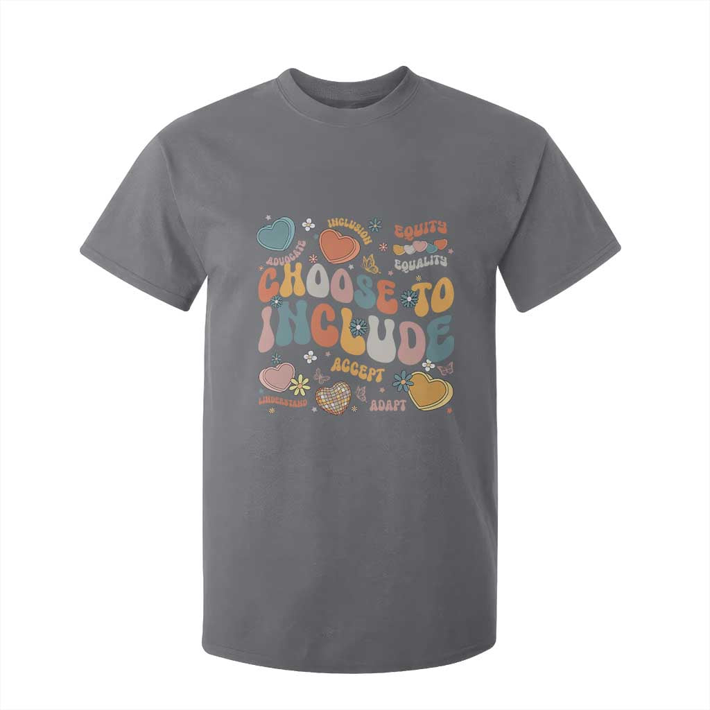 Autism Acceptance T Shirt For Kid Choose To Include Inclusion Matters