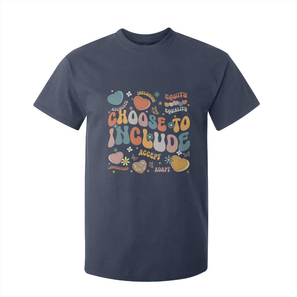 Autism Acceptance T Shirt For Kid Choose To Include Inclusion Matters