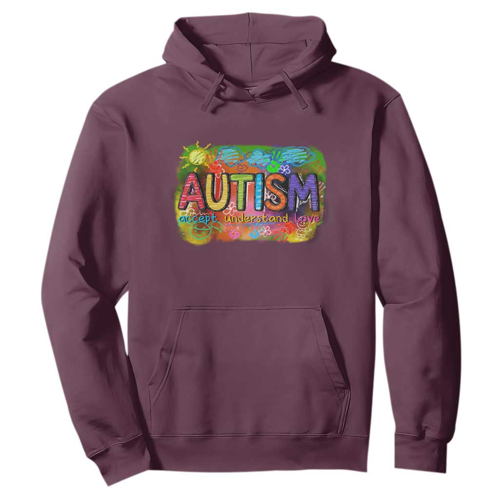 Autism Acceptance Hoodie Accept Understand Love Autistic Support