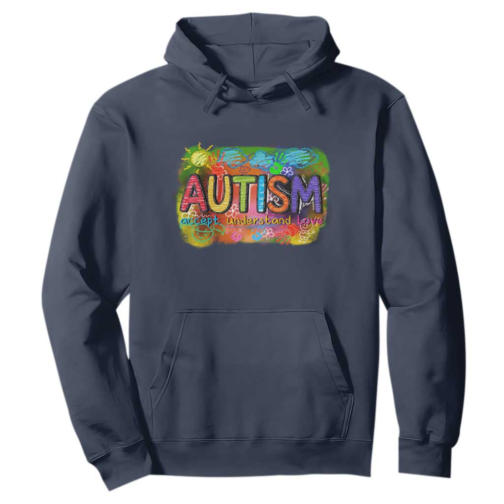 Autism Acceptance Hoodie Accept Understand Love Autistic Support