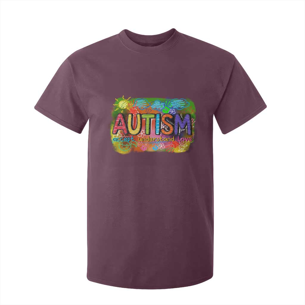 Autism Acceptance T Shirt For Kid Accept Understand Love Autistic Support