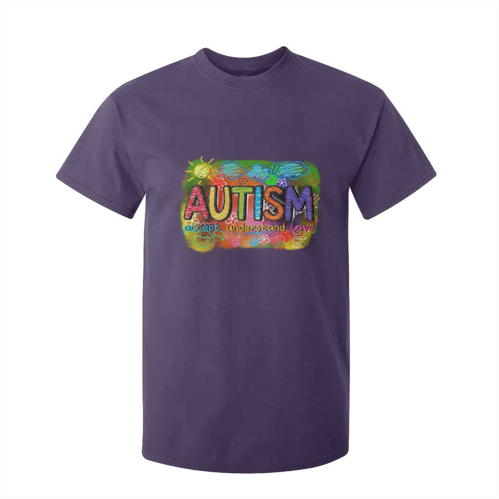 Autism Acceptance T Shirt For Kid Accept Understand Love Autistic Support