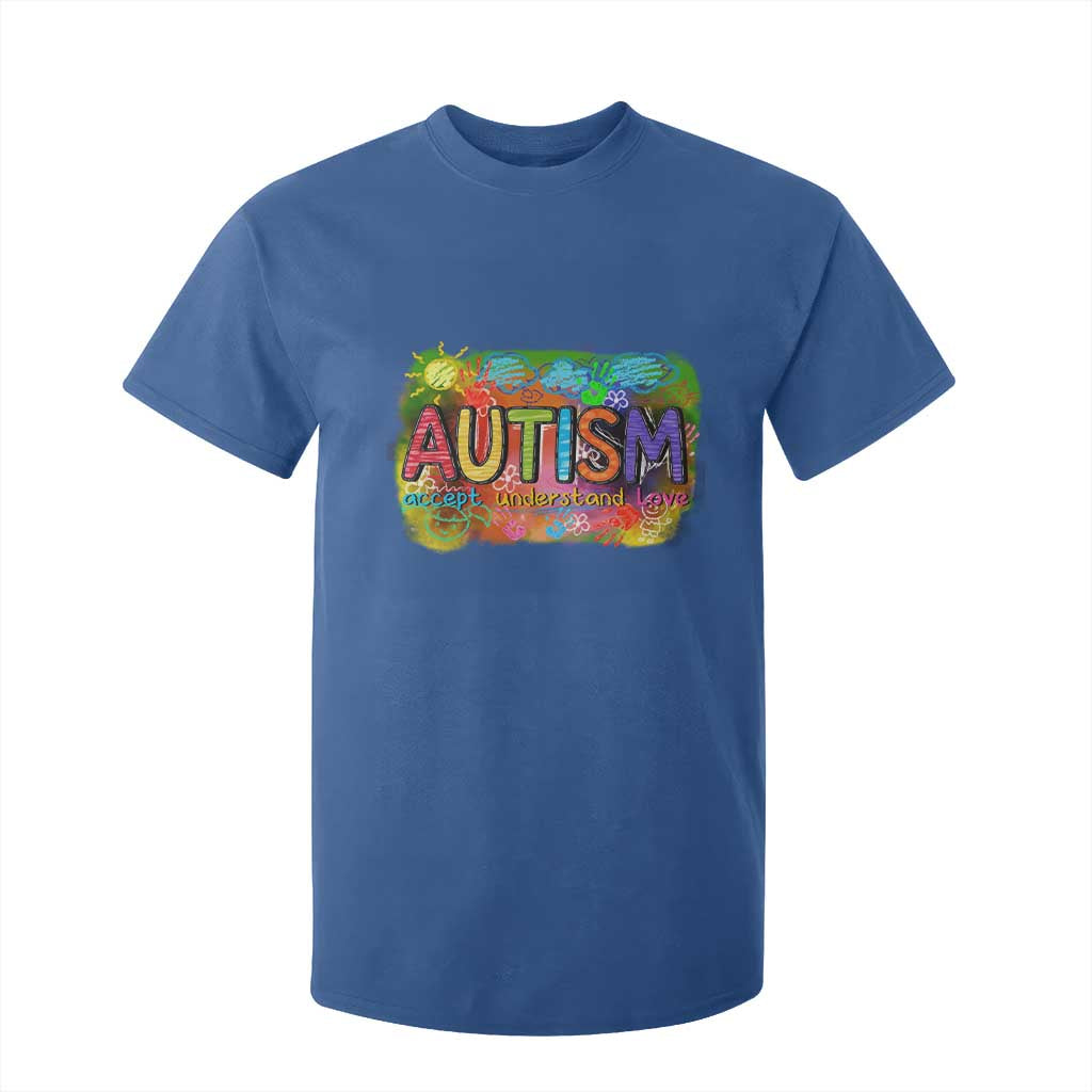 Autism Acceptance T Shirt For Kid Accept Understand Love Autistic Support