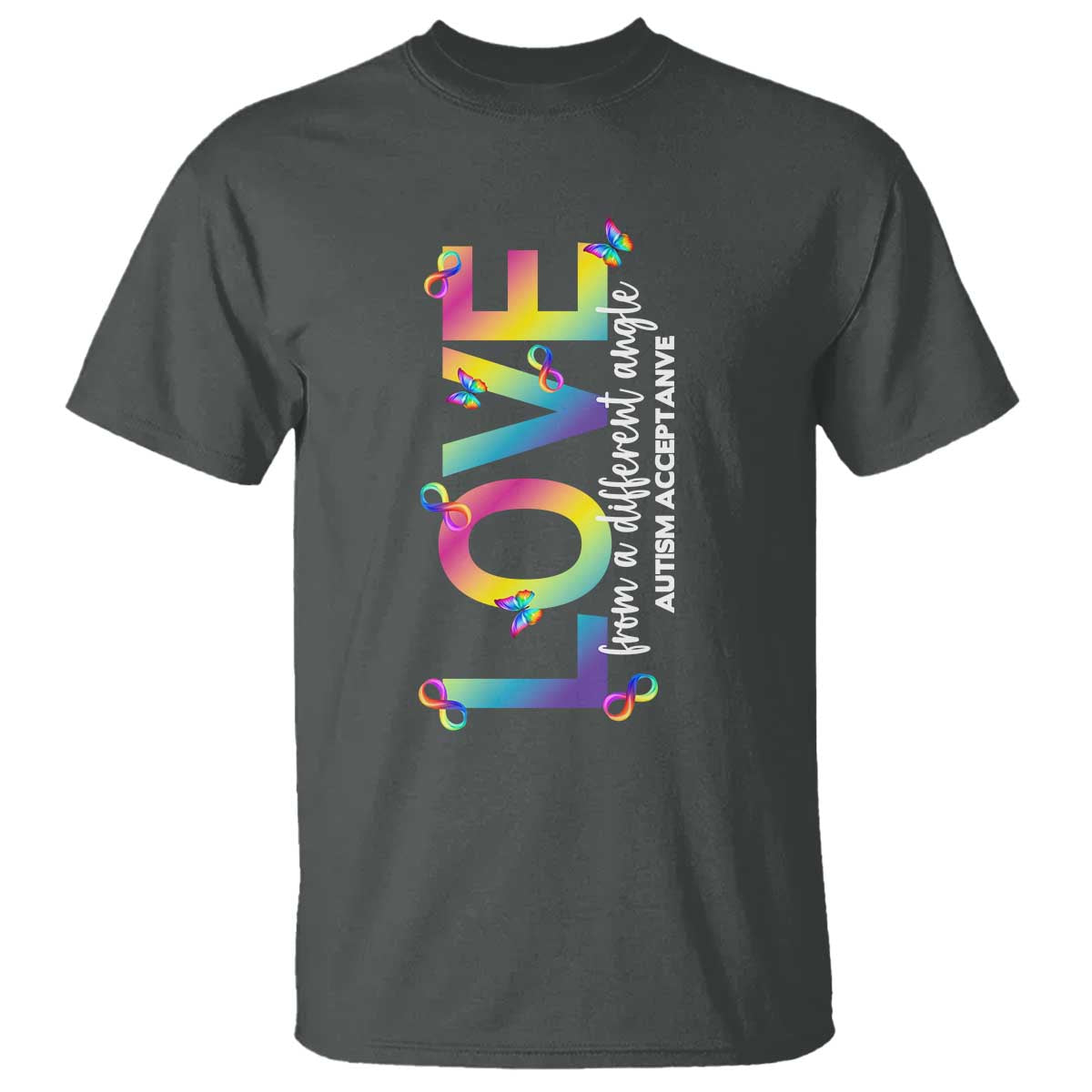 autism-acceptance-t-shirt-love-from-a-different-angle-rainbow-infinity