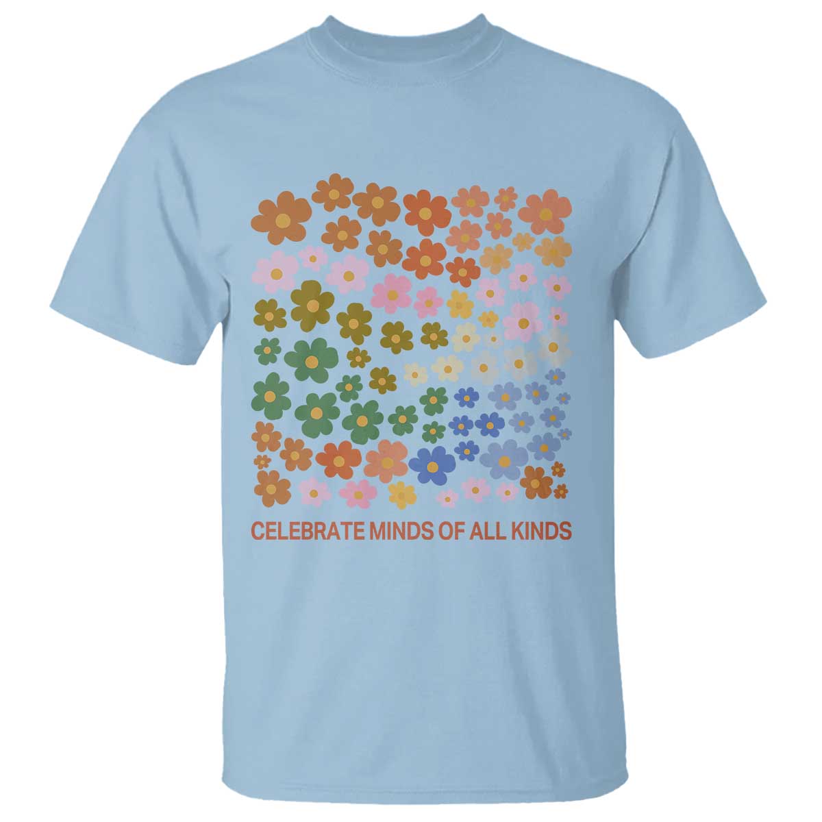 neurodiversity-boho-floral-t-shirt-celebrate-minds-of-all-kinds-autism-adhd-asd