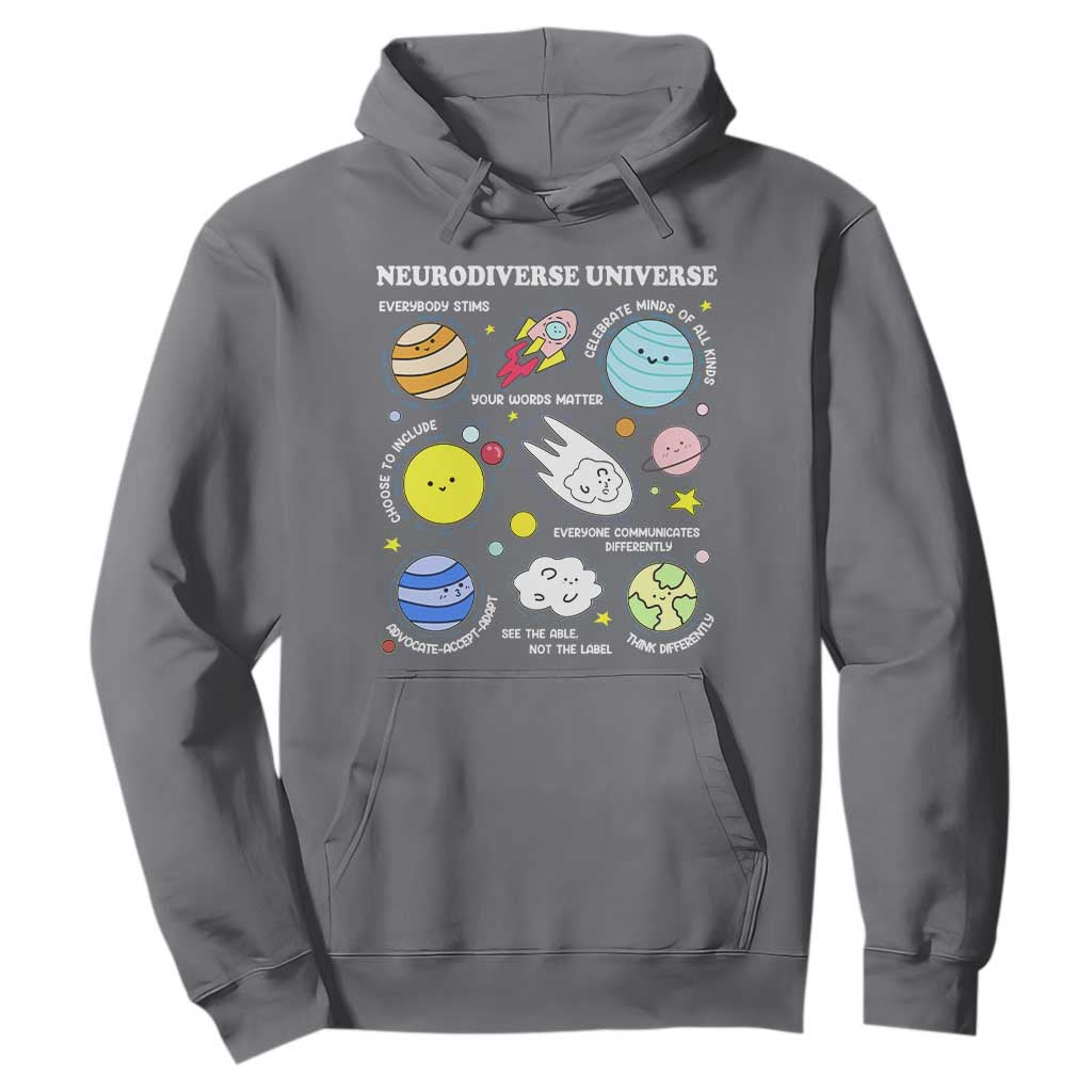 Neurodiverse Universe Hoodie Autism ADHD ASD Neurodiversity