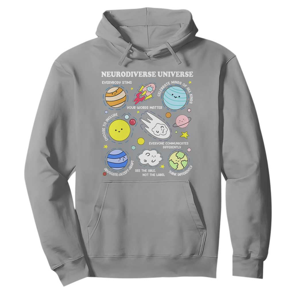 Neurodiverse Universe Hoodie Autism ADHD ASD Neurodiversity