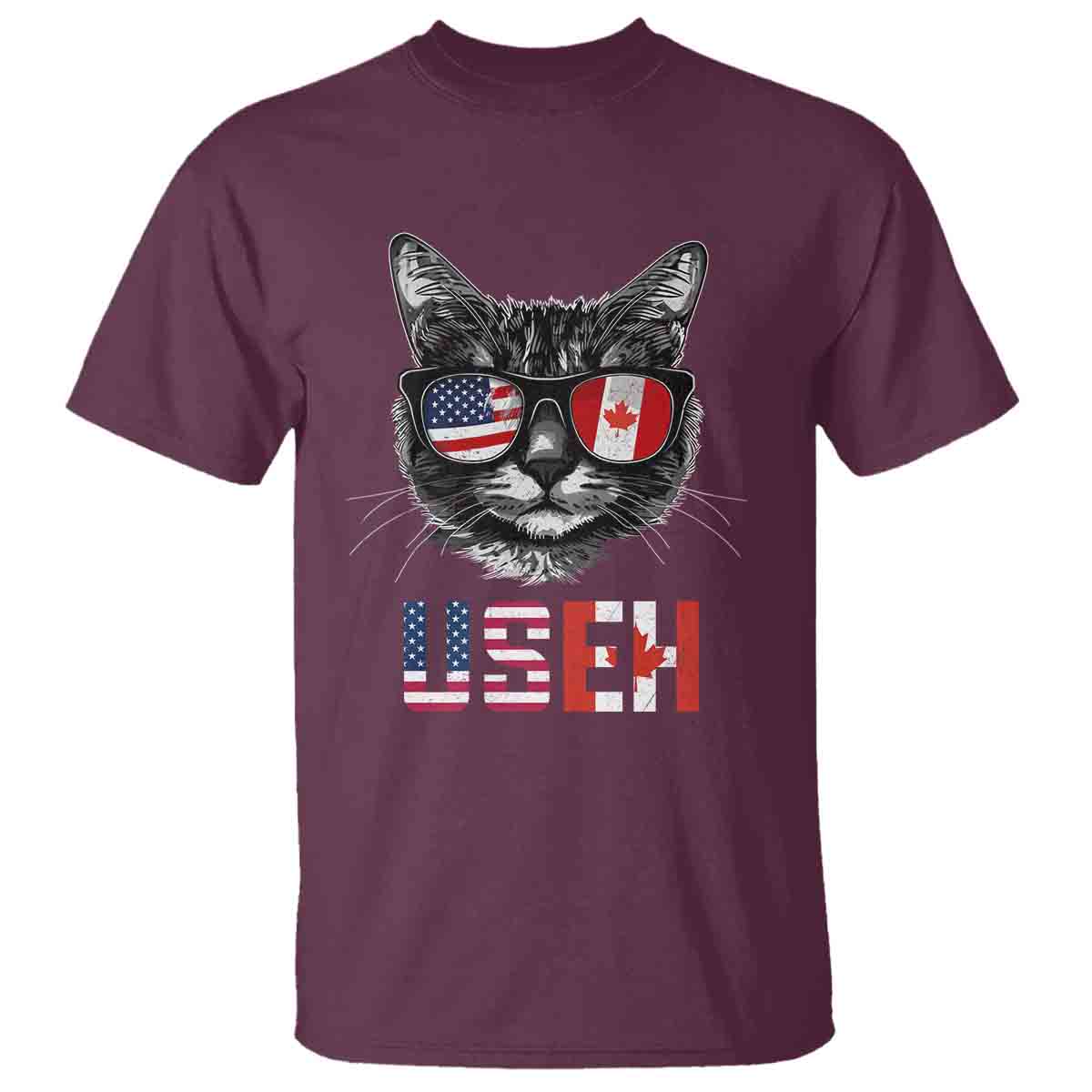 cool-american-canadan-cat-t-shirt-us-eh-american-canada-flag-funny