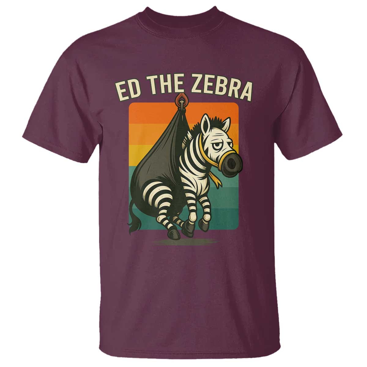 retro-ed-the-zebra-meme-t-shirt-funny-viral-escape-animal