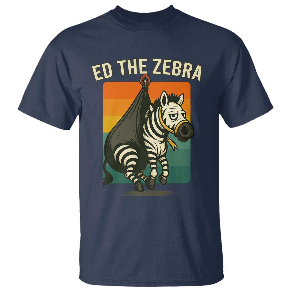 retro-ed-the-zebra-meme-t-shirt-funny-viral-escape-animal