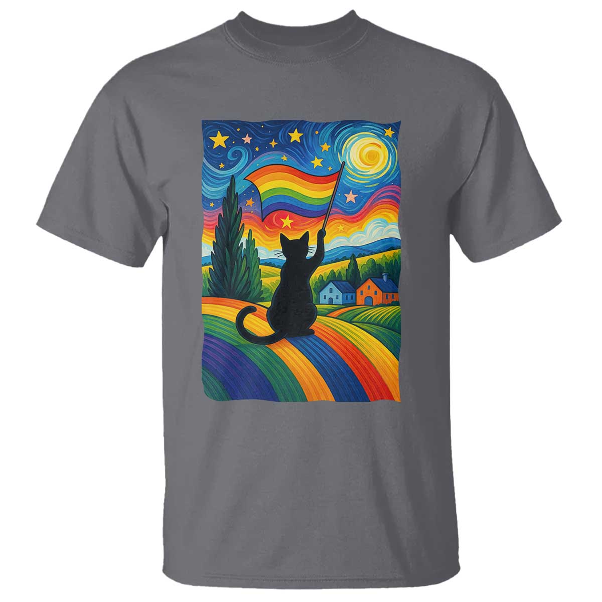 whimsical-black-cat-pride-flag-t-shirt-colorful-lgbtq-rainbow