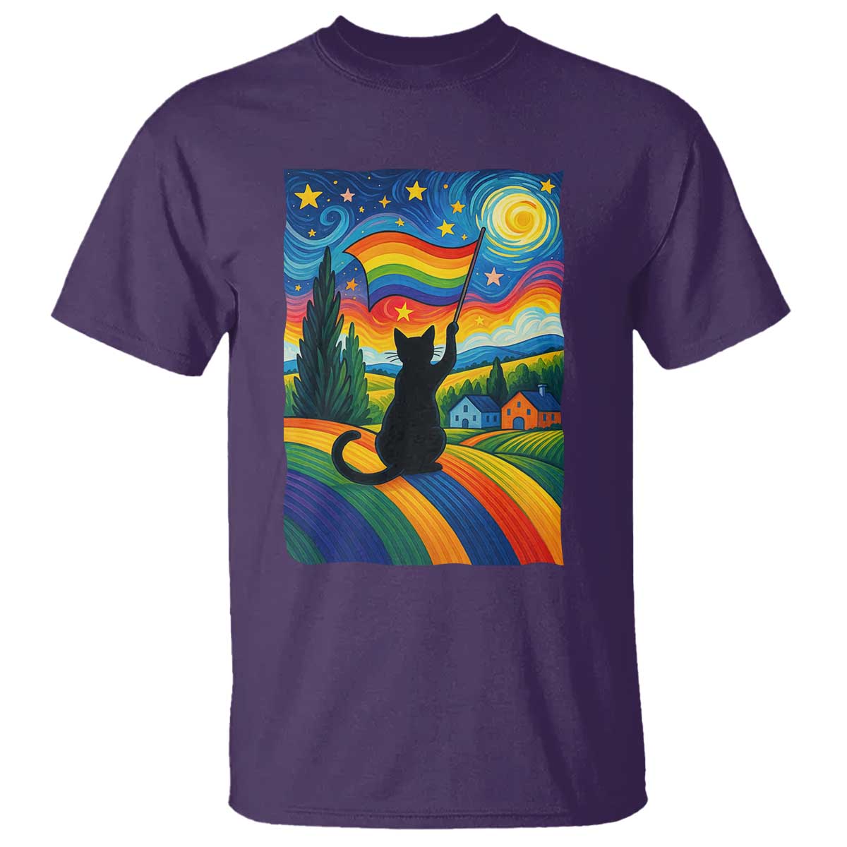 whimsical-black-cat-pride-flag-t-shirt-colorful-lgbtq-rainbow