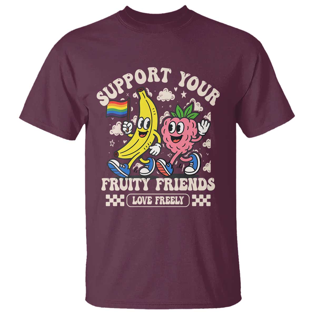 support-your-fruity-friends-t-shirt-retro-cute-banana-and-berry-lgbt-pride-support