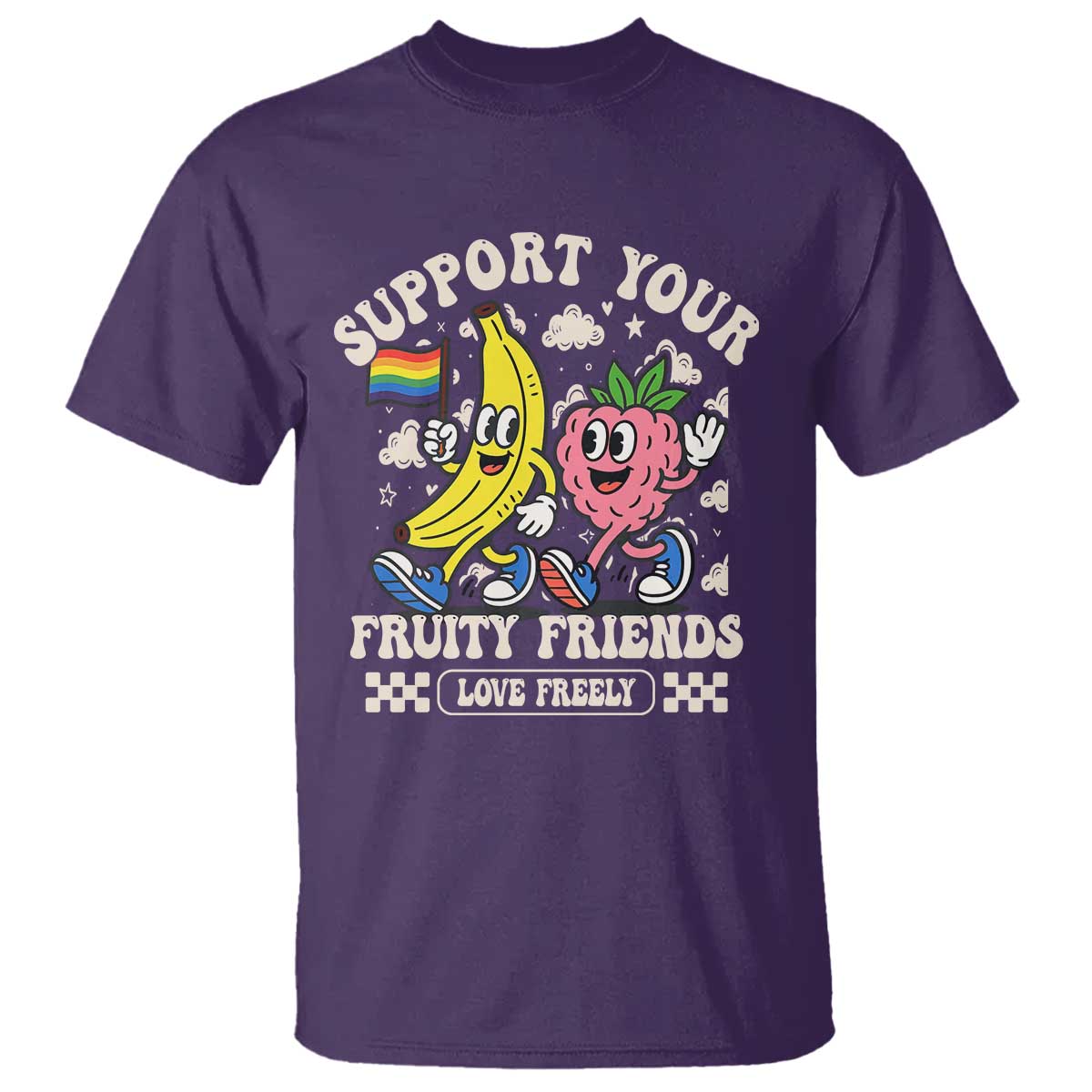 support-your-fruity-friends-t-shirt-retro-cute-banana-and-berry-lgbt-pride-support
