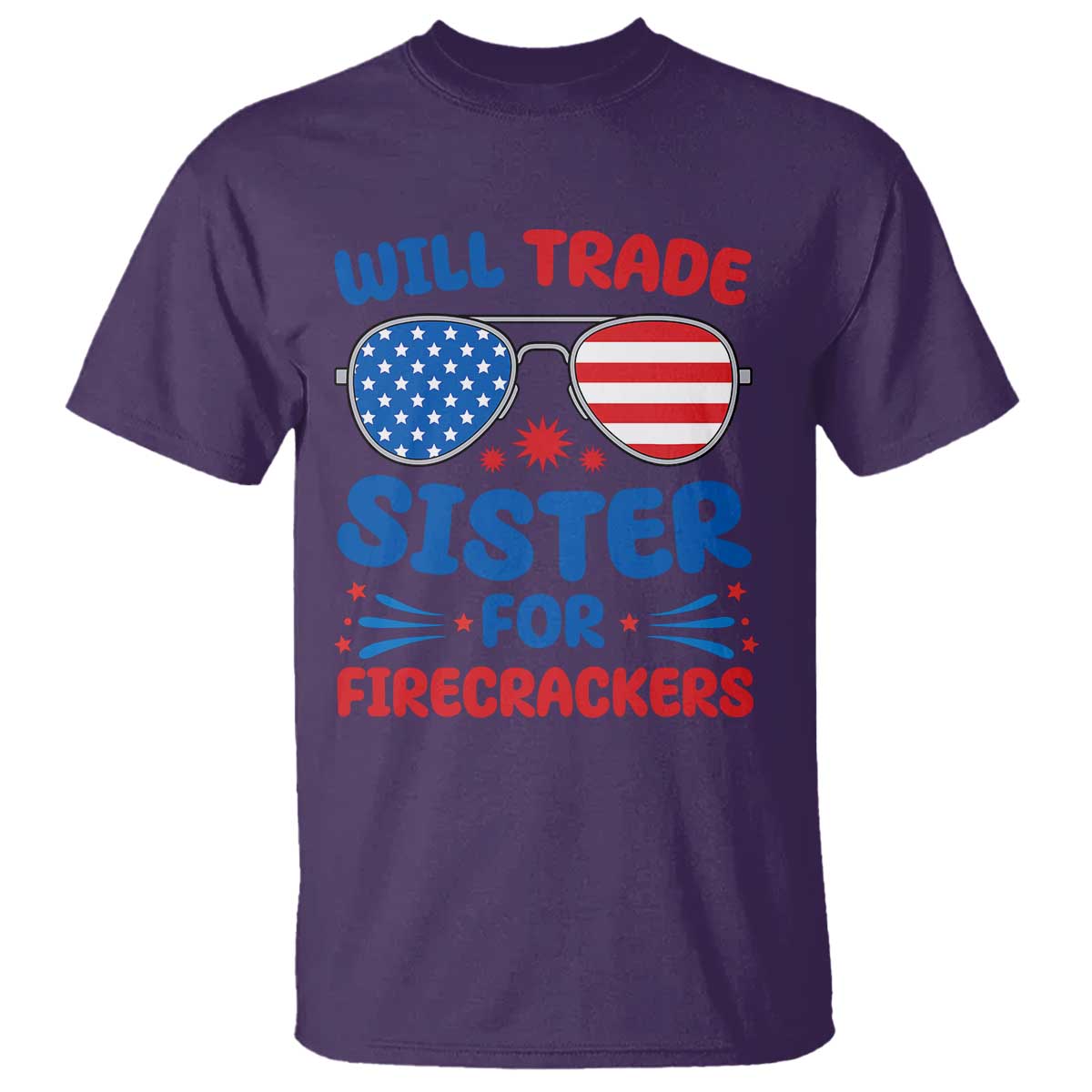 will-trade-sister-for-firecrackers-t-shirt-funny-4th-of-july-patriotic-humor