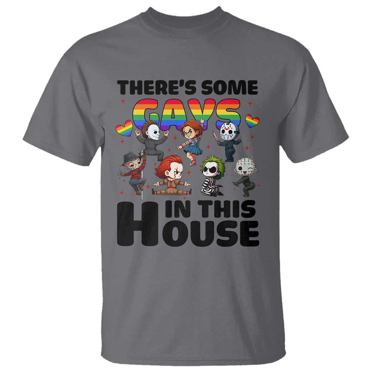 theres-some-gays-in-this-house-t-shirt-funny-lgbtq-horror-character-pride-mashup