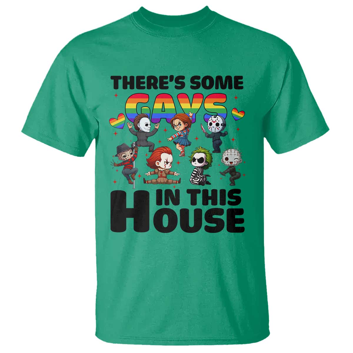 theres-some-gays-in-this-house-t-shirt-funny-lgbtq-horror-character-pride-mashup