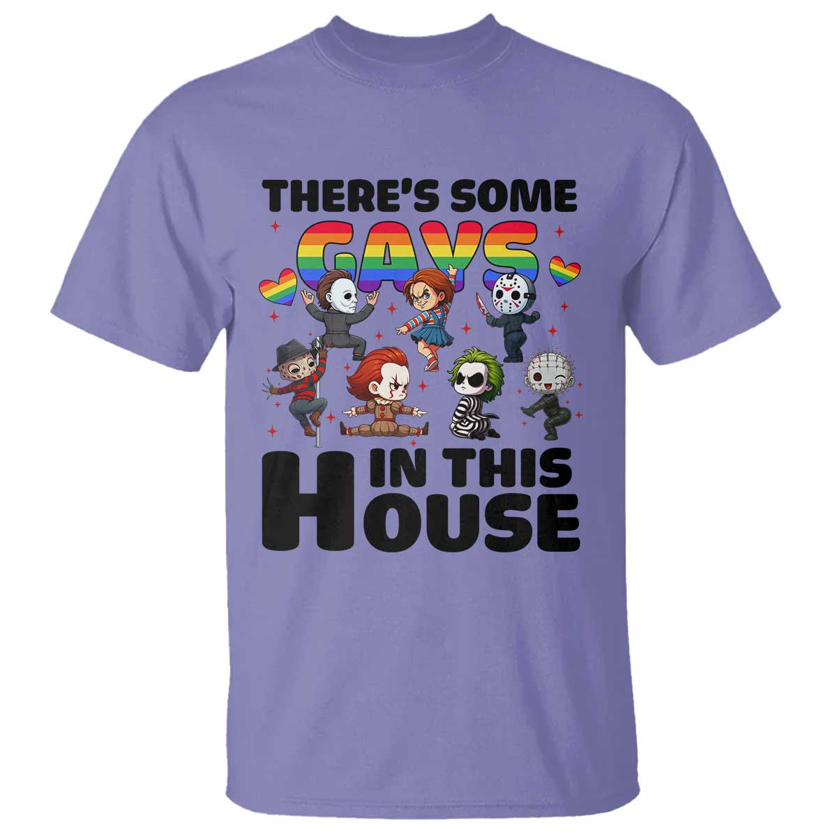 theres-some-gays-in-this-house-t-shirt-funny-lgbtq-horror-character-pride-mashup