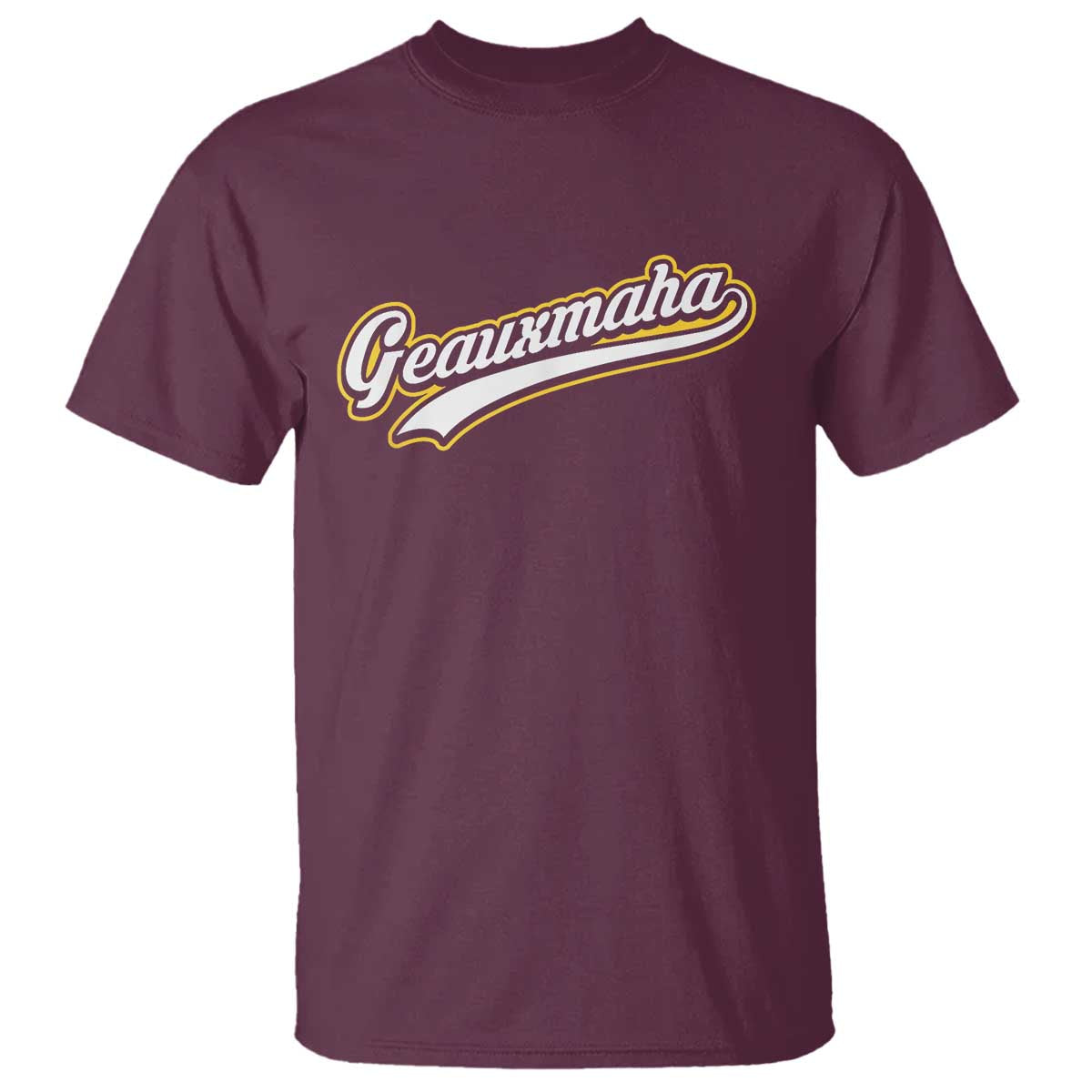 geauxmaha-vintage-throwback-design-t-shirt-purple-and-gold-baseball-fan