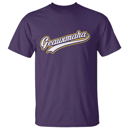 geauxmaha-vintage-throwback-design-t-shirt-purple-and-gold-baseball-fan