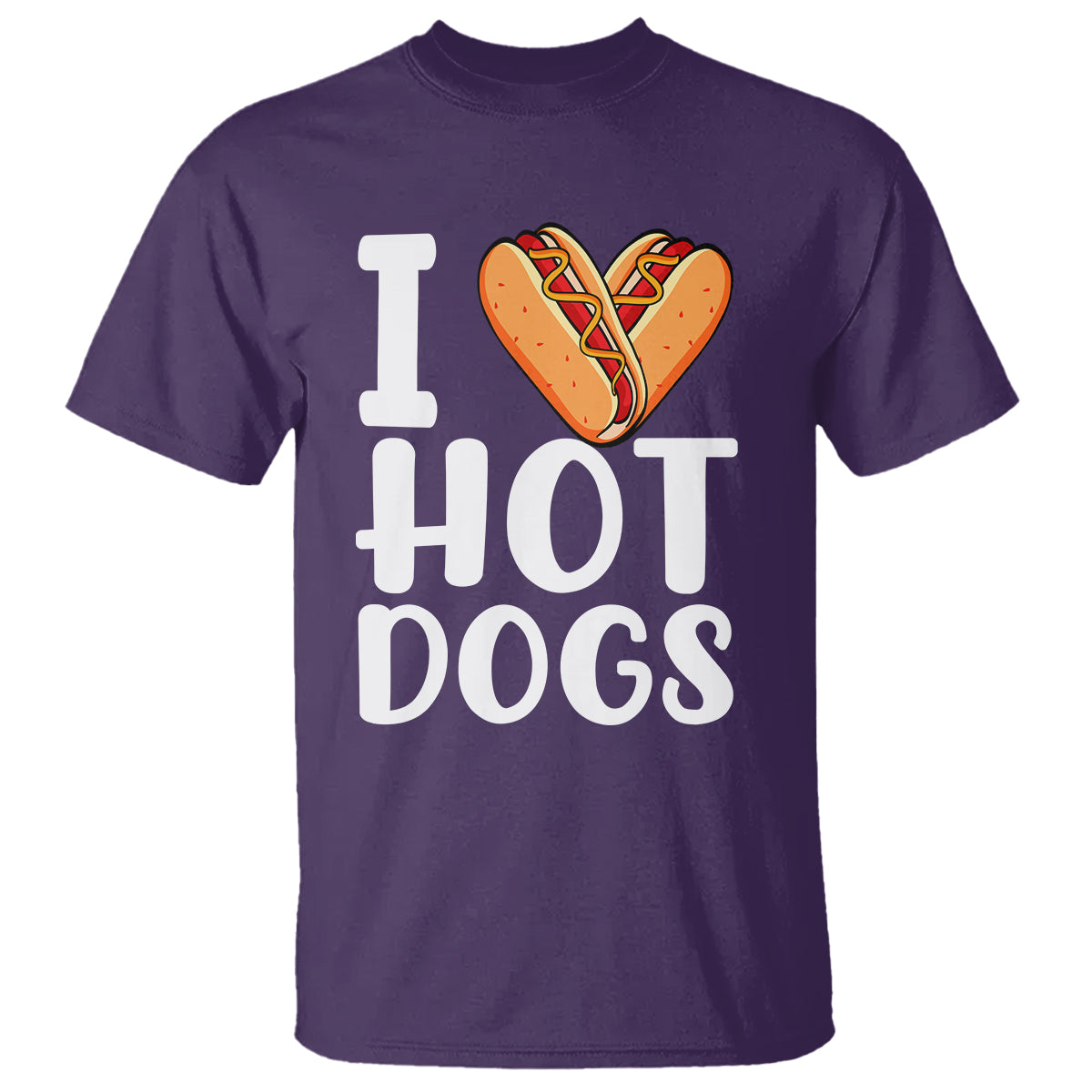 hot-dog-t-shirt-i-heart-hot-dogs-frankfurter-wiener-frank-sausage-bun-hotdog