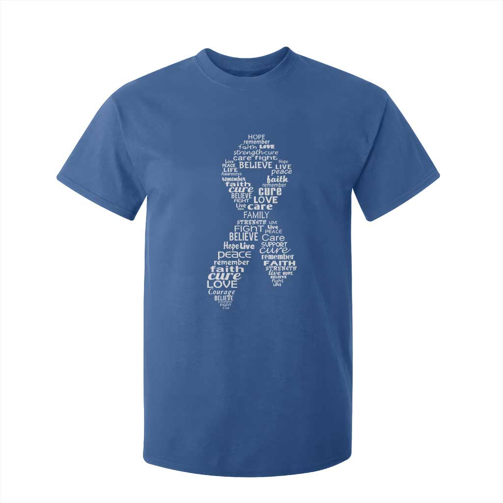 Inspirational Breast Cancer Support T Shirt For Kid Pink Ribbon Warrior