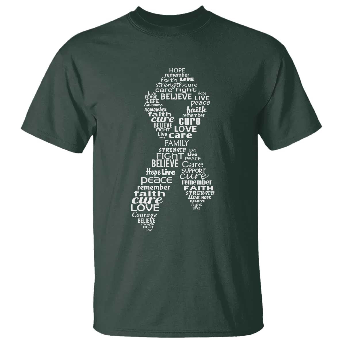 Inspirational Breast Cancer Support T Shirt Pink Ribbon Warrior