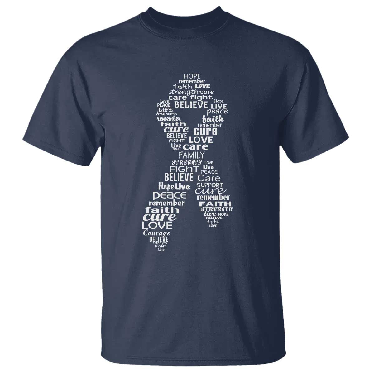 Inspirational Breast Cancer Support T Shirt Pink Ribbon Warrior