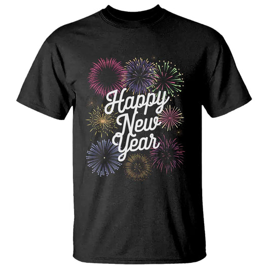 happy-new-year-2025-t-shirt-fireworks-party-supplies-family-matching