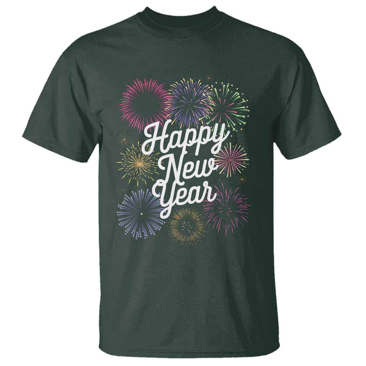 happy-new-year-2025-t-shirt-fireworks-party-supplies-family-matching