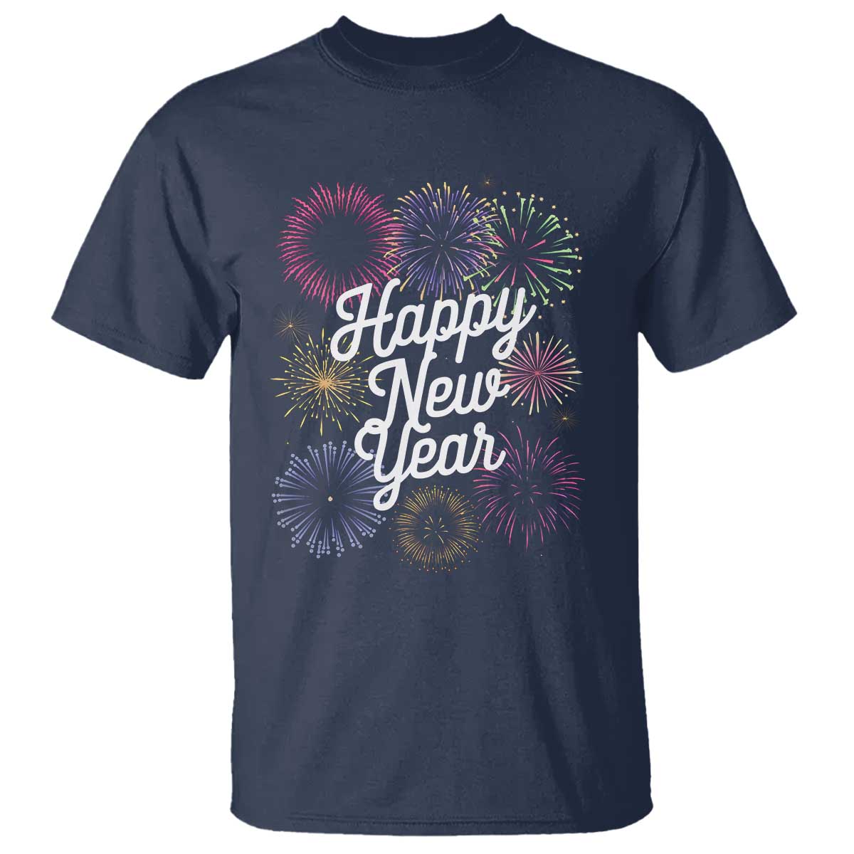 happy-new-year-2025-t-shirt-fireworks-party-supplies-family-matching