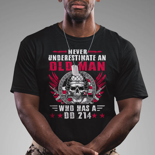 never-underestimate-an-old-man-who-has-a-dd214-t-shirt-for-veterans-dd214-shirt-patriotic-shirt-veterans-shirt-us-military-shirt-t-shirt