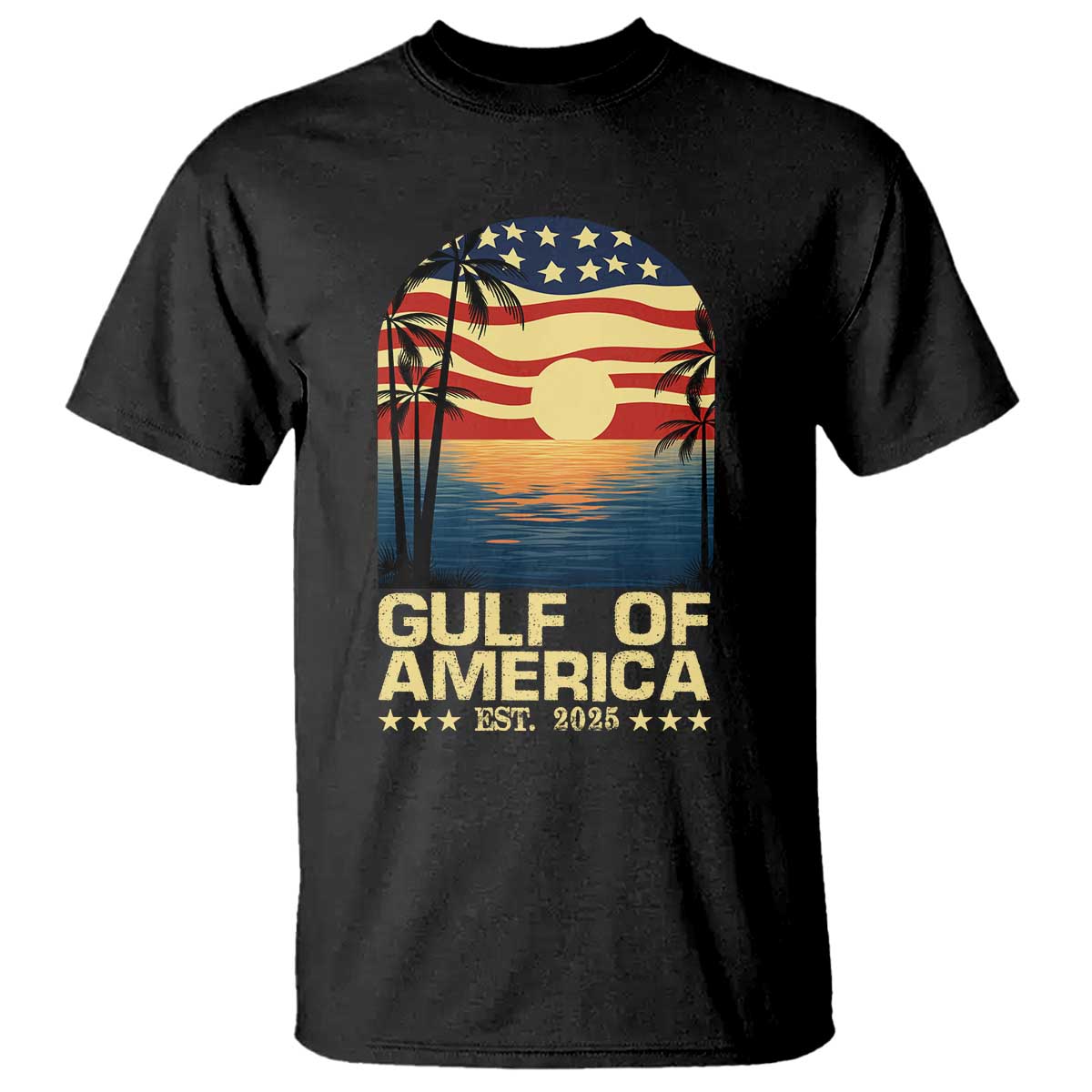 gulf-of-america-t-shirt-est-2025-american-flag-retro