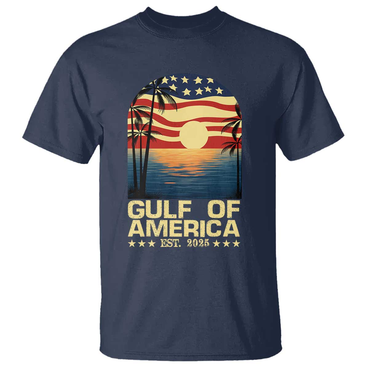 gulf-of-america-t-shirt-est-2025-american-flag-retro