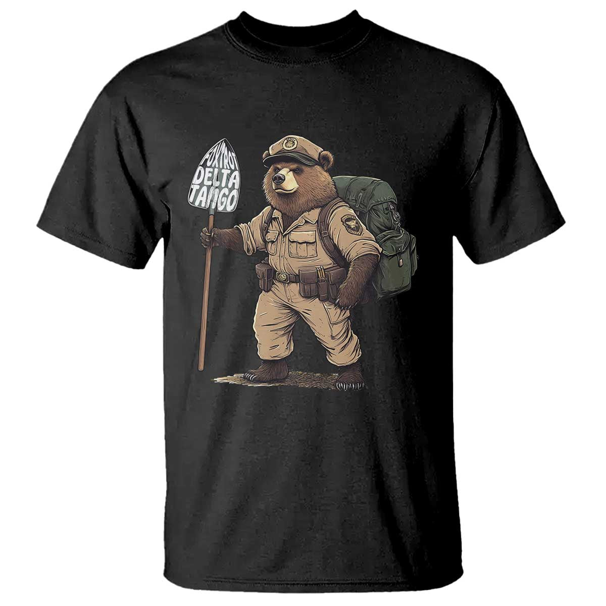foxtrot-delta-tango-resist-bear-t-shirt