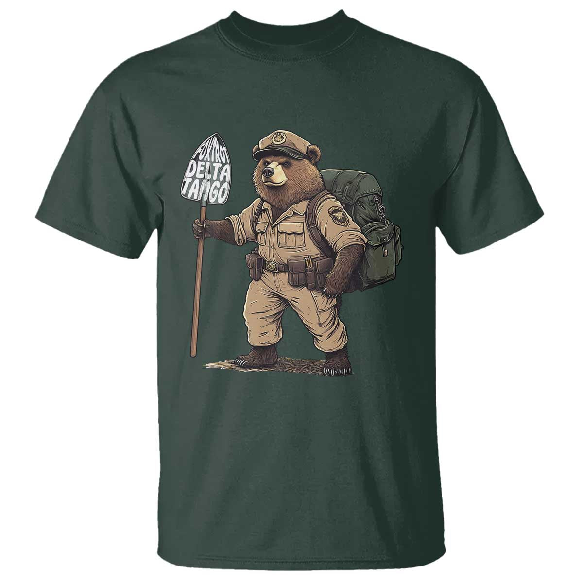 foxtrot-delta-tango-resist-bear-t-shirt