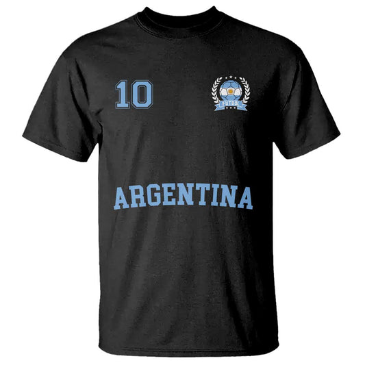 argentina-football-t-shirt-number-ten-argentine-flag-jersey-remera-ftbol-soccer