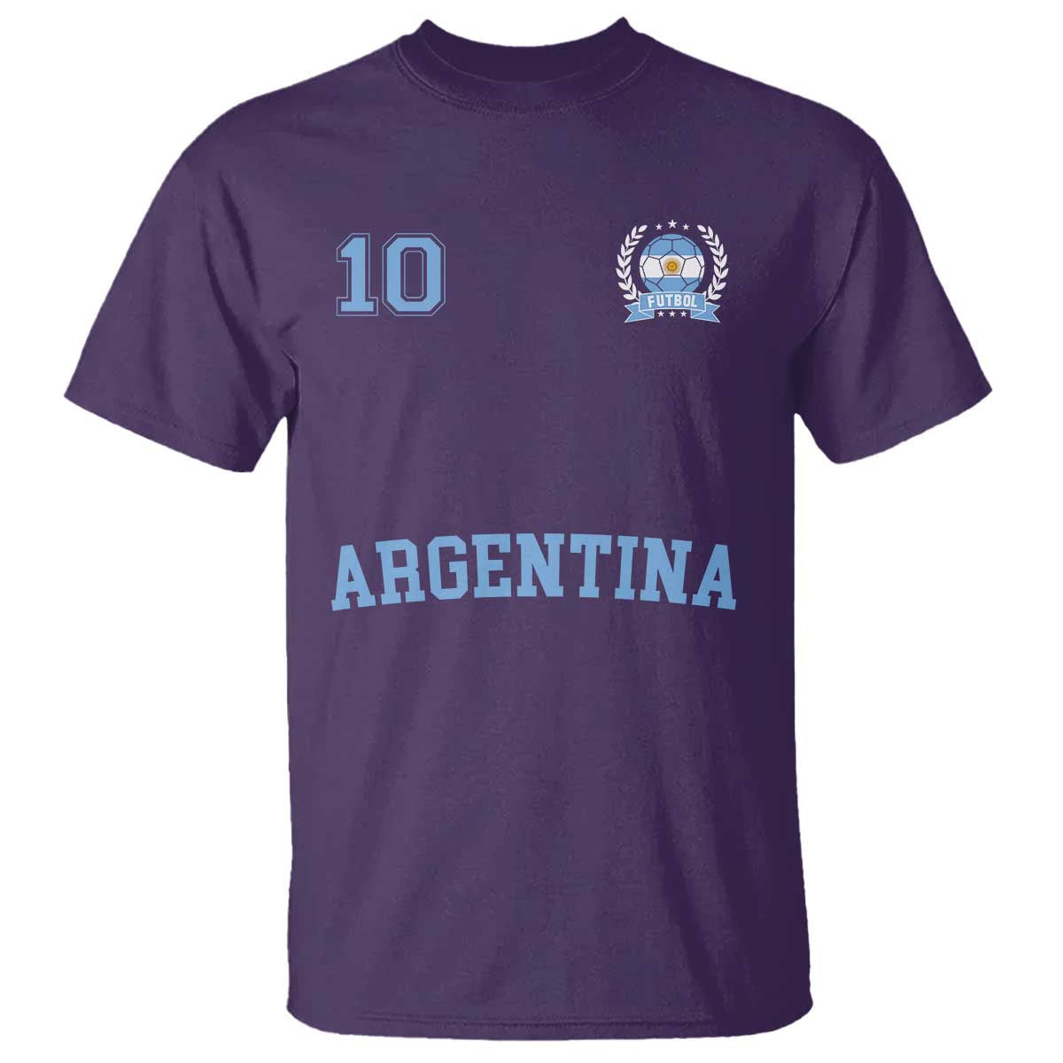 argentina-football-t-shirt-number-ten-argentine-flag-jersey-remera-ftbol-soccer
