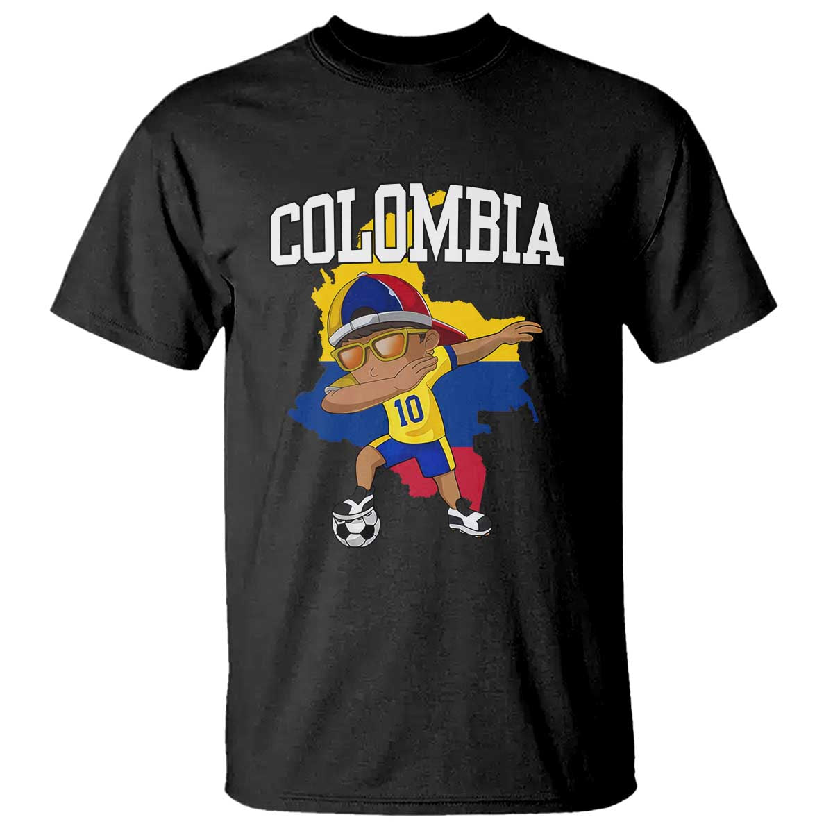 colombia-football-t-shirt-colombian-dabbing-futbol-boy