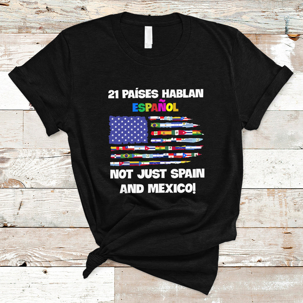 hispanic-heritage-month-t-shirt-21-paises-hablan-espanol-spanish-hispanic-heritage-month