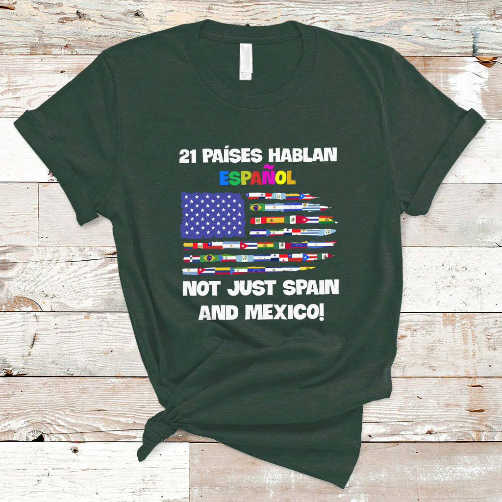 hispanic-heritage-month-t-shirt-21-paises-hablan-espanol-spanish-hispanic-heritage-month