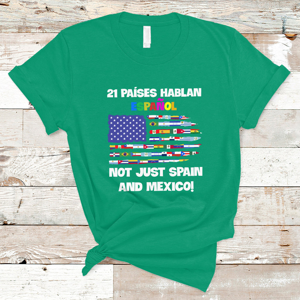 hispanic-heritage-month-t-shirt-21-paises-hablan-espanol-spanish-hispanic-heritage-month