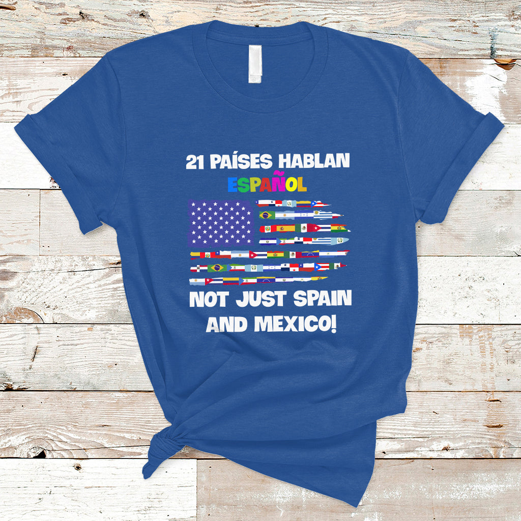 hispanic-heritage-month-t-shirt-21-paises-hablan-espanol-spanish-hispanic-heritage-month