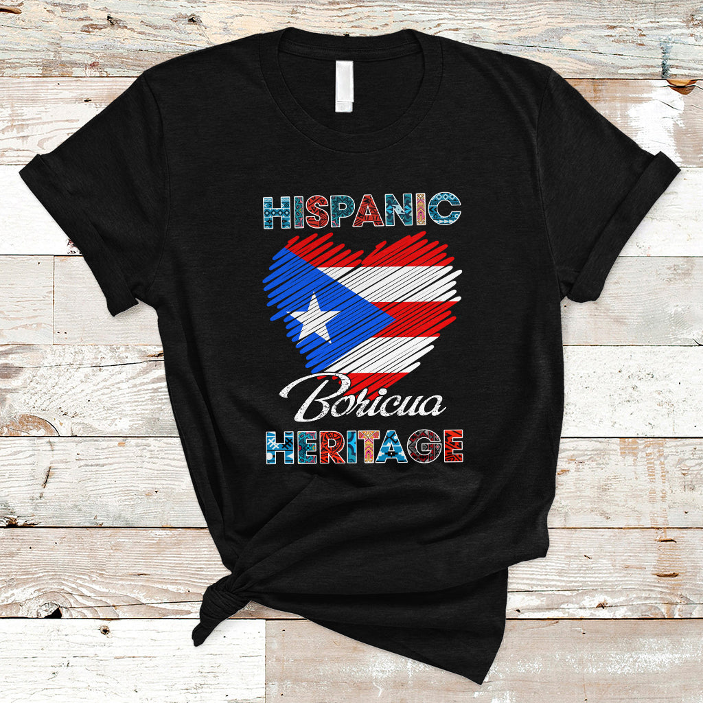 puerto-rico-t-shirt-puerto-rican-hispanic-heritage-boricua-puerto-rico-flag