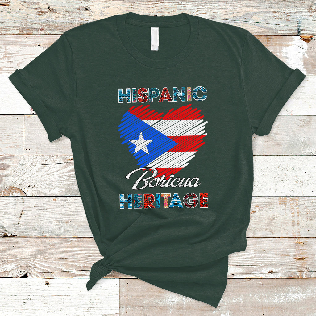 puerto-rico-t-shirt-puerto-rican-hispanic-heritage-boricua-puerto-rico-flag