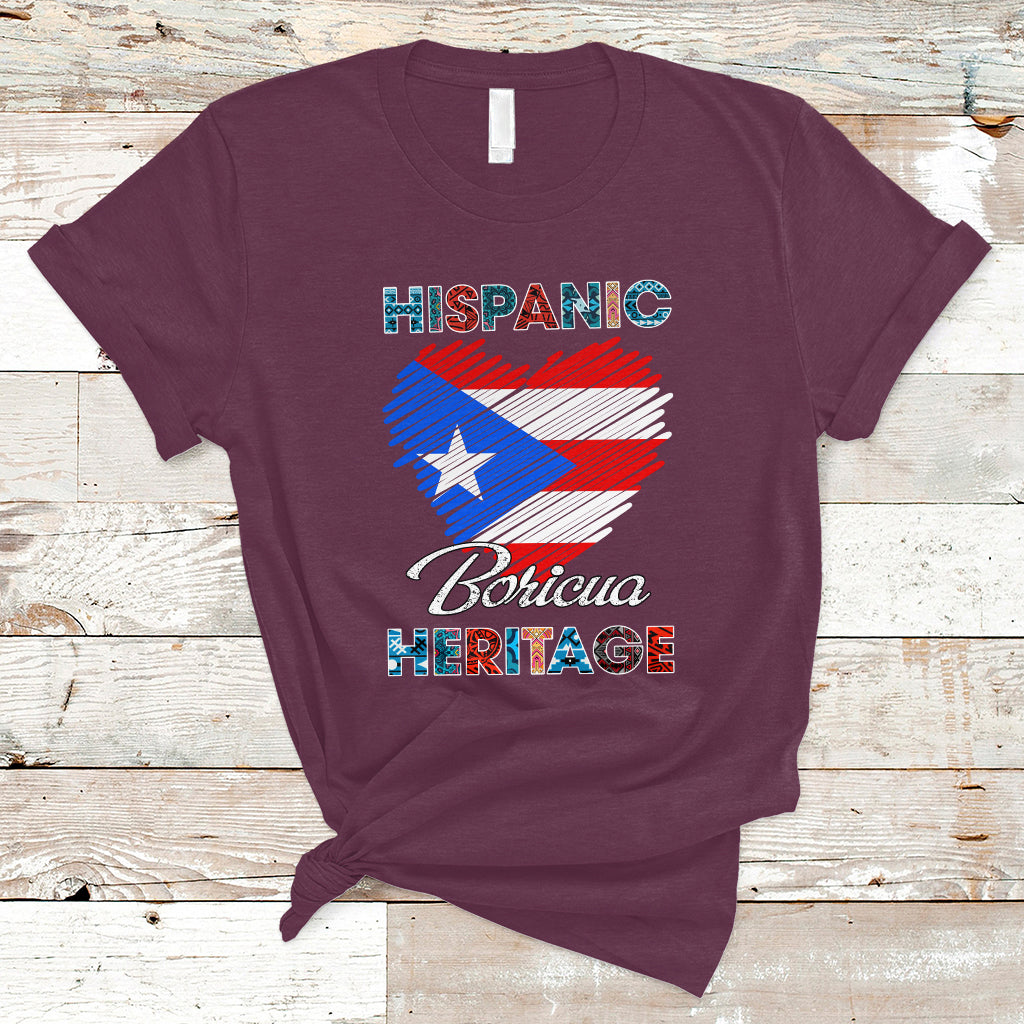 puerto-rico-t-shirt-puerto-rican-hispanic-heritage-boricua-puerto-rico-flag