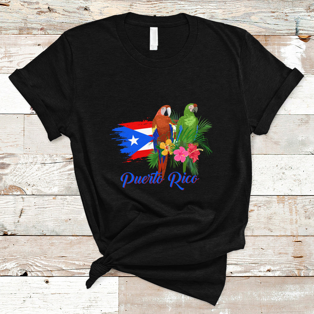puerto-rico-t-shirt-puerto-rico-flag-native-parrots-hibicus-puerto-rican-boricua