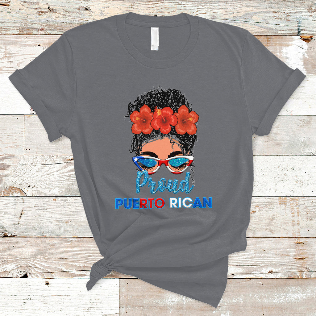 puerto-rico-t-shirt-proud-puerto-rican-women-puerto-rico-flag-messy-bun-boricua