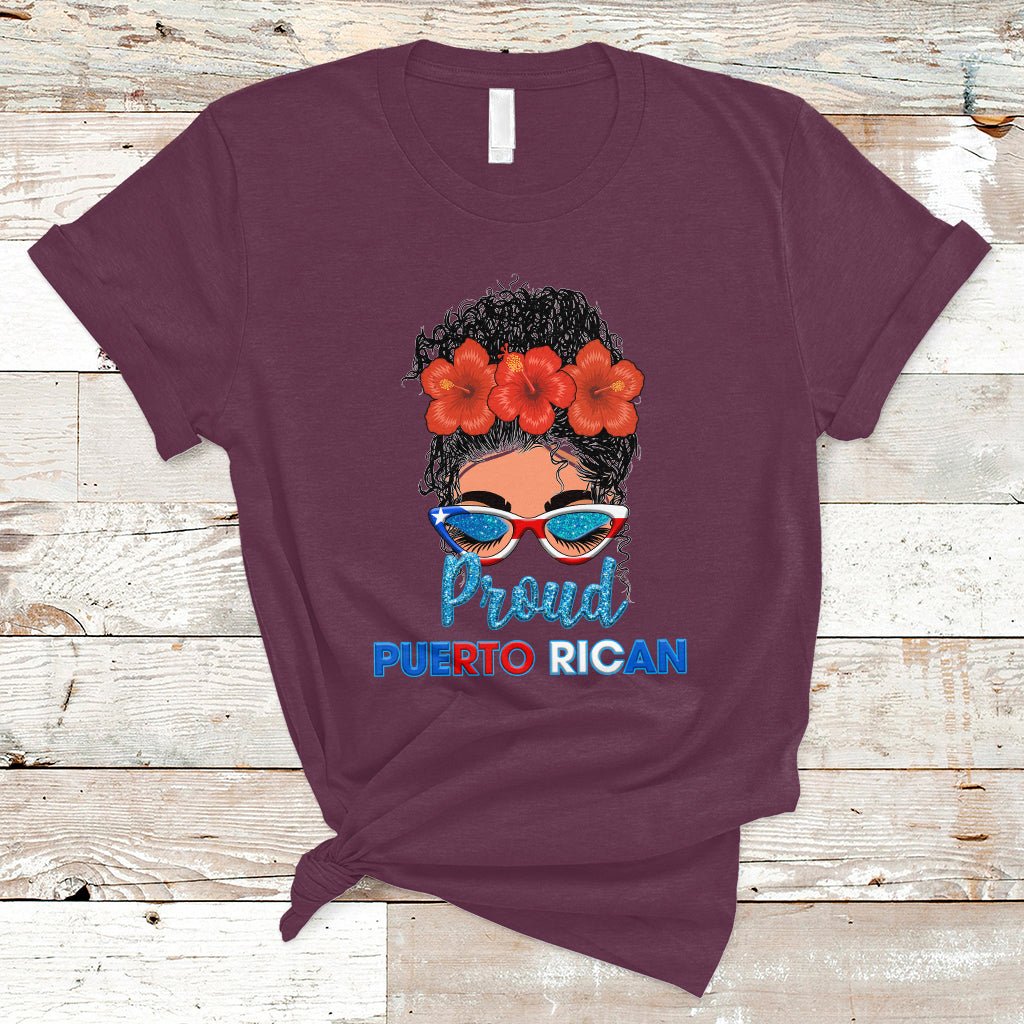 puerto-rico-t-shirt-proud-puerto-rican-women-puerto-rico-flag-messy-bun-boricua